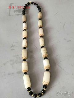 乡下收的清代和田玉项链5